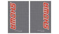 FORK DECAL SHOWA RED CARBON, BLACKBIRD 5015S, BB5015S