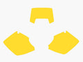 1998 KTM EXC 2 STROKE YELLOW PRECUT BACKGROUNDS, BLACKBIRD 3505/40