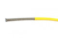 RM YELLOW HOSE 1 METER 600-03, STAINLESS STEEL BRAIDED HOSE, 600-03YE / PTFE / PVC COVERED, BUILDALINE