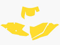 17-19 KTM EXC YELLOW PRE CUT BACKGROUNDS, BLACKBIRD 3526/40