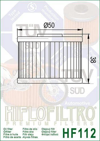OIL FILTER HIFLO HF112