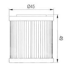 OIL FILTER HIFLO HF563