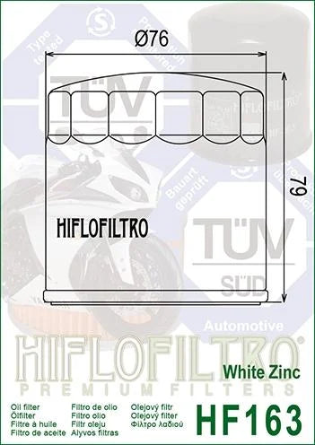 OIL FILTER HIFLO HF163 BMW
