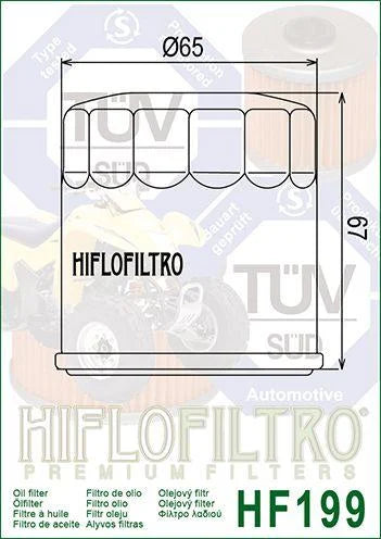 OIL FILTER HIFLO HF199