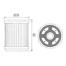 OIL FILTER HIFLO HF143