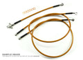 HOSE REAR BRAKE ORANGE / BLK YFZ350 BANSHEE 1990-2006