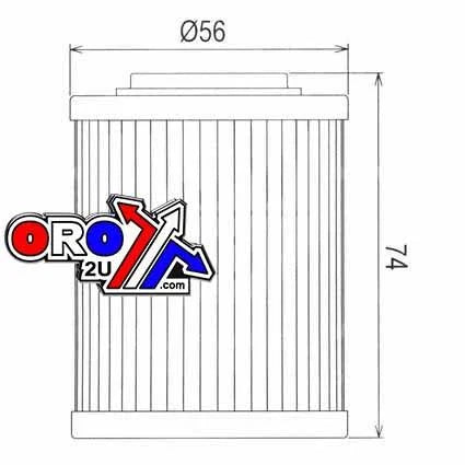 OIL FILTER 420-256-188 HF152 MF8152