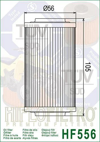 OIL FILTER HIFLO HF556