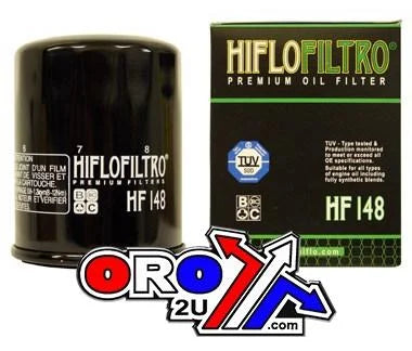 OIL FILTER HIFLO HF148 SUZUKI, 5JW-13440-00, 15400-PLM-A01PE, Honda
