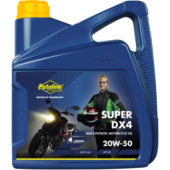 4LT SUPER DX4 20/50wt PUTOLINE DX4-20W/50-4, 70098, BOX = 4
