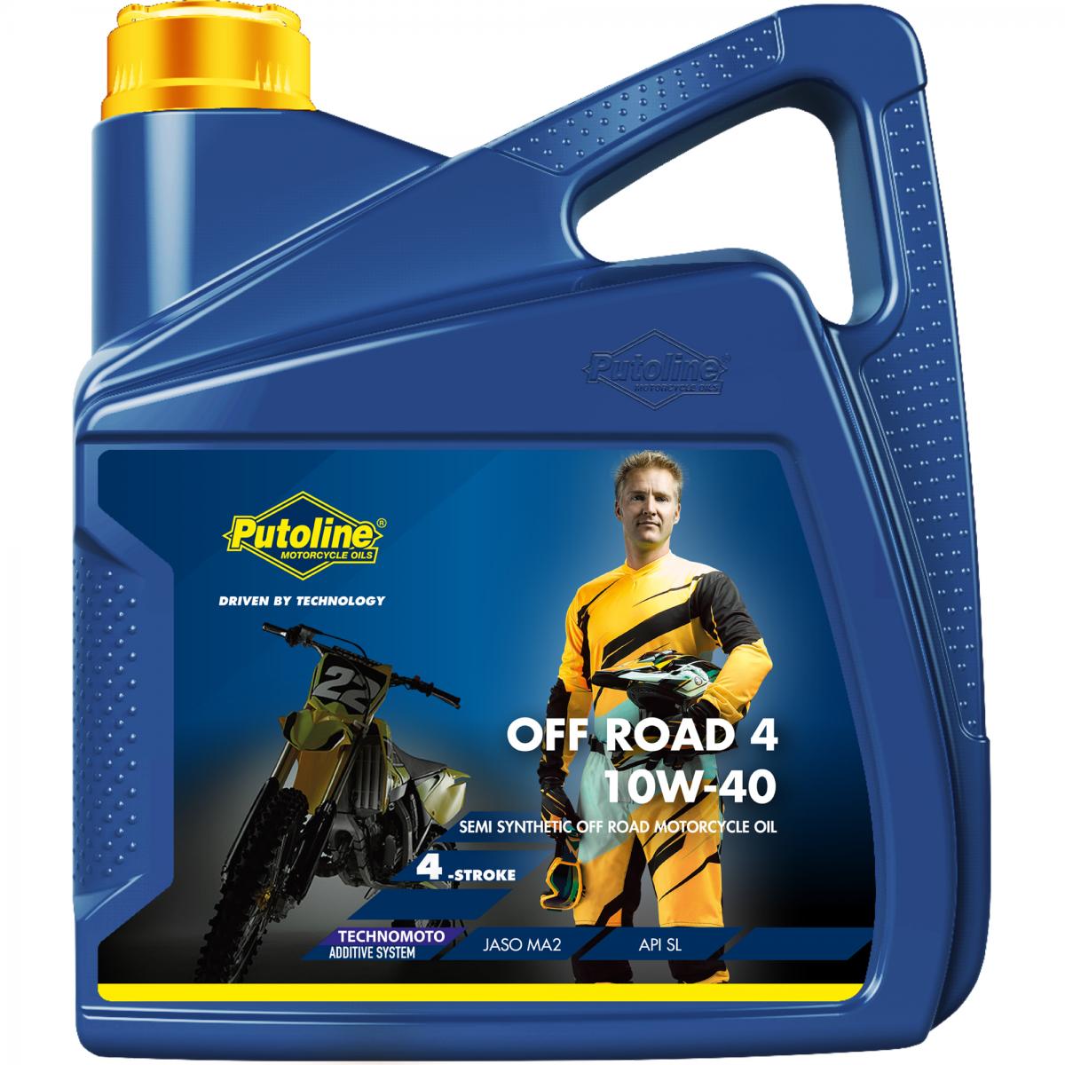 4LT OFFROAD 4 10/40wt PUTOLINE, OFFR410/40-4, OFFR410/40-4 70392 BOX = 4