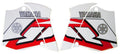 92-05 TT600S BLACKBIRD RED, GRAPHIC KIT DREAM 2221A/01