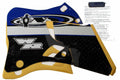 97-01 WR250 YAMAHA RAD AND, TANK, DECAL KIT