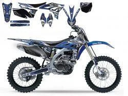 10-13 YZF250 TRIBAL SKULL 2, BLACKBIRD DECAL KIT 2239B