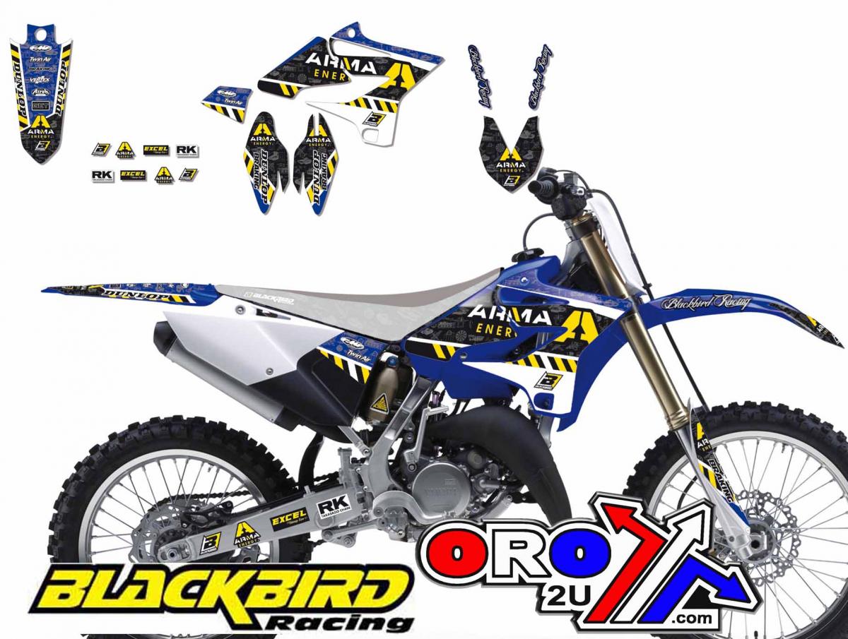 12-15 KXF450 ARMA ENERGY, BLACKBIRD 2420F GRAPHIC KIT