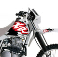 96-05 XR400 XR250 XR LOGO, BLACKBIRD 2105 DECAL KIT