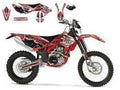 10-12 BETA TRIBAL SKULL 2, BLACKBIRD DECAL KIT 2B01B