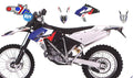 GRAPHICS BMW 07-11 G450X, BLACKBIRD 2D00E DECAL SET, BB2D00E