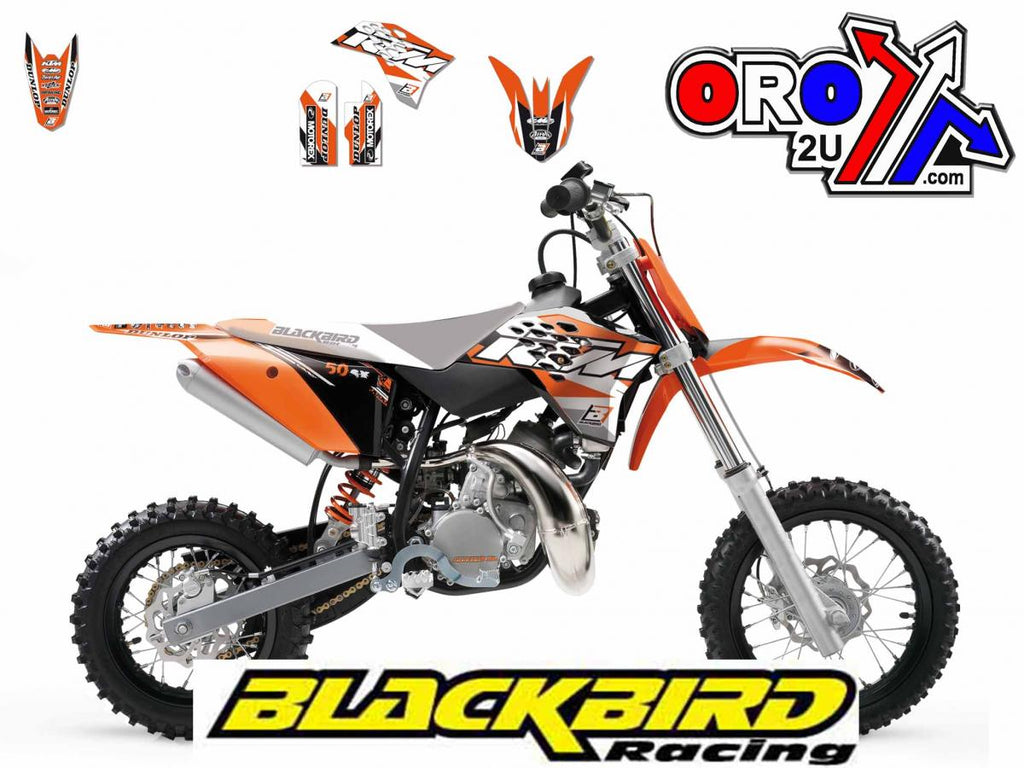 09-15 KTM SX 50 DREAM 3 DECALS, BLACKBIRD 2536E