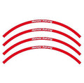 RIM STICKERS RED HONDA, BLACKBIRD 5068R/60