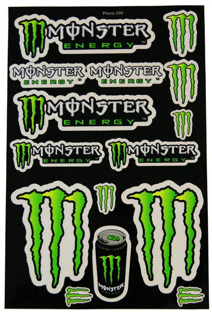 STICKER SHEET MONSTER 29x44cm 122010923