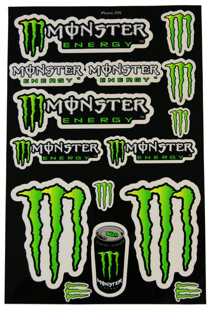 STICKER SHEET MONSTER 29x44cm 122010923