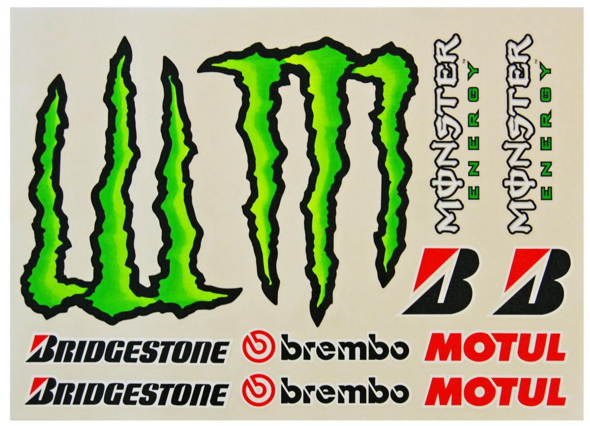 STICKER SHEET MONSTER /B-STONE 122011396
