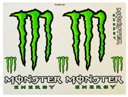 STICKER SHEET MONSTER BIG 122011395