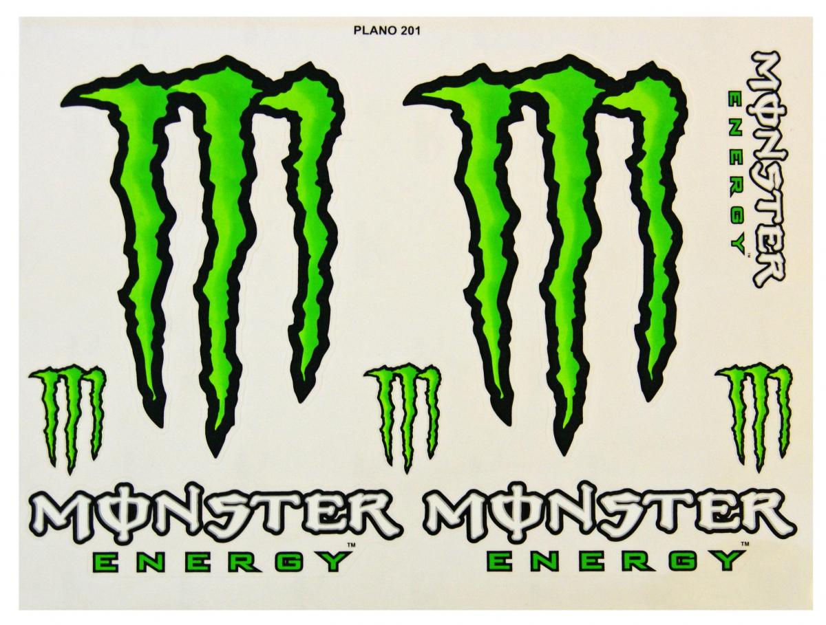 STICKER SHEET MONSTER BIG 122011395