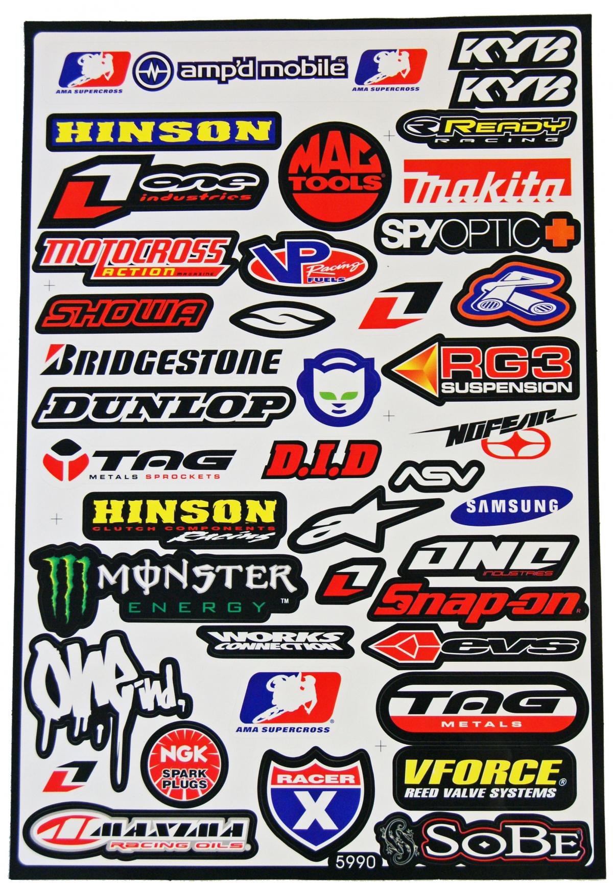 STICKER SHEET MIXED 29x44cm GPA072