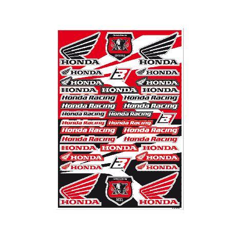 STICKER SHEET HONDA LOGO, BLACKBIRD 5076H PRE-CUT