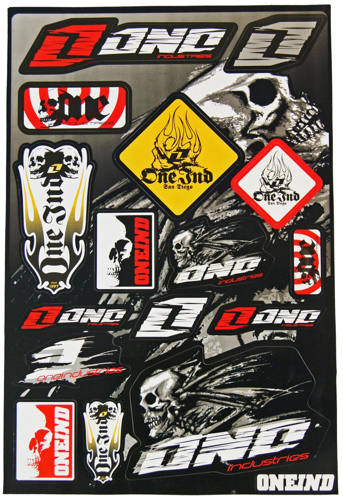 STICKER SHEET ONE 29x44cm GPA074