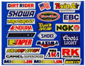 STICKER SHEET MIXED 29x44cm GPA011
