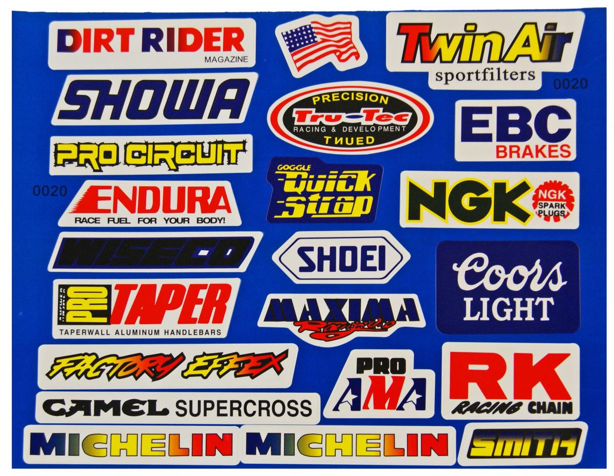 STICKER SHEET MIXED 29x44cm GPA011