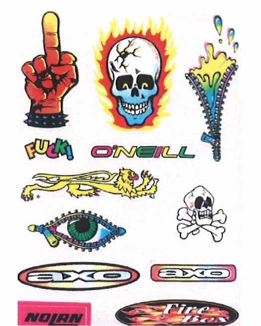 STICKER SHEET KIT 2 [SIZE A4] 122005763