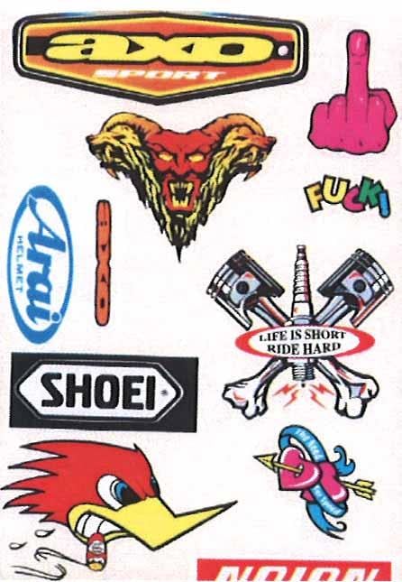 STICKER SHEET KIT 7 [SIZE A4] 122005911