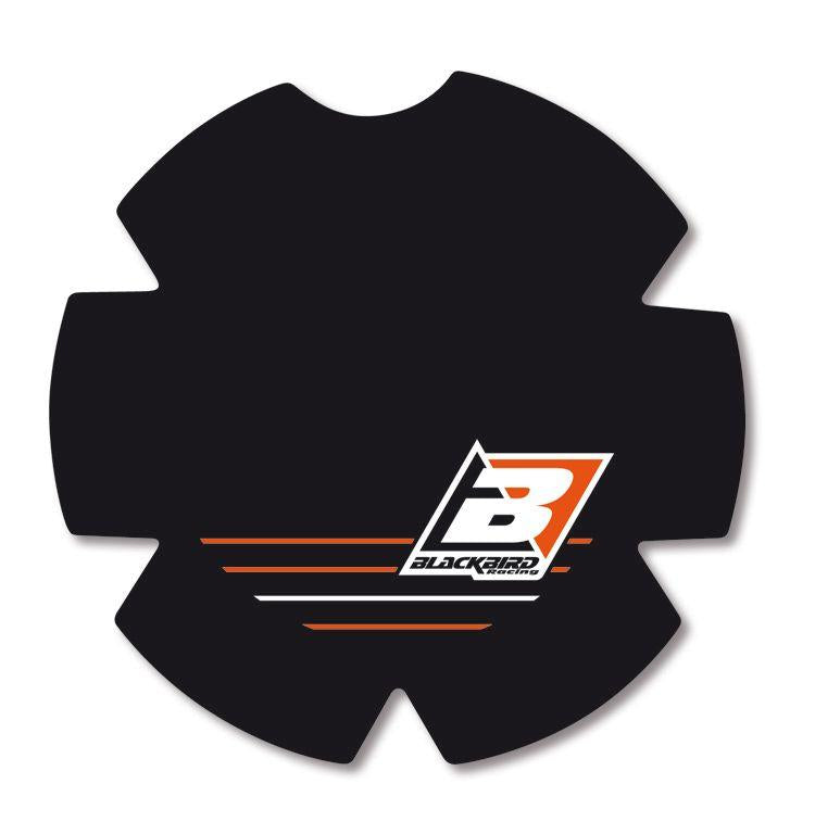 07-15 250 SXF 07-16 EXC KTM CLUTCH COVER PROTECTION STICKER, BLACKBIRD 5515/02