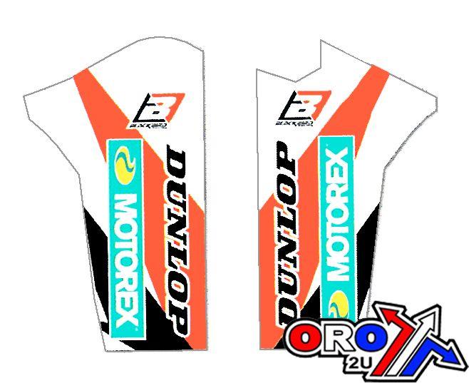 FORK DECALS KTM 2000 - 2007, BLACKBIRD 5521