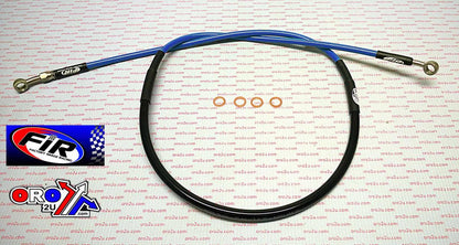 HOSE FRONT BRAKE BLUE/BLACK, KAWASAKI KXF 2013 - 2017