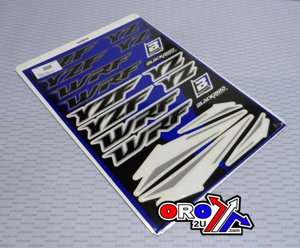 UNIVERSAL KIT YAMAHA, BLACKBIRD 5242 STICKER SHEET