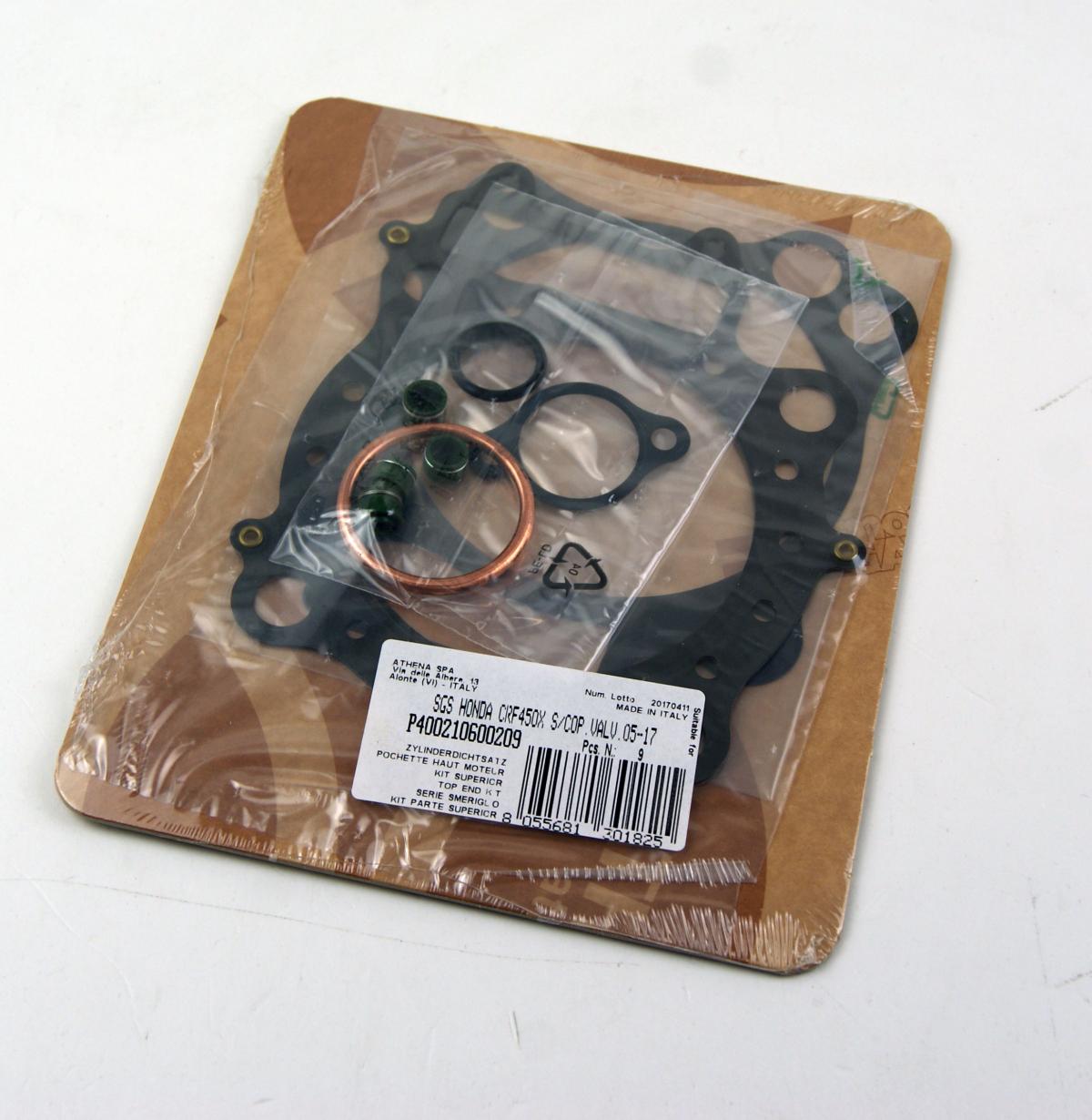 TOP END GASKET SET CRF450/500X 05-17, ATHENA P400210600209 HONDA