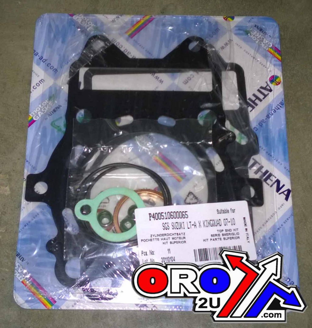TOP END GASKET SET SUZUKI LT-A 450 07-10, ATHENA P400510600065 KING QUAD