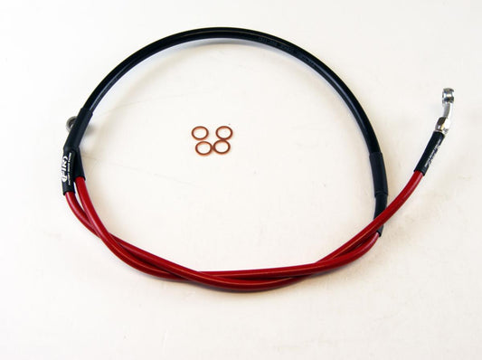 HOSE FRONT BRAKE RED / BLK HONDA CRF250/450R 2015-2016