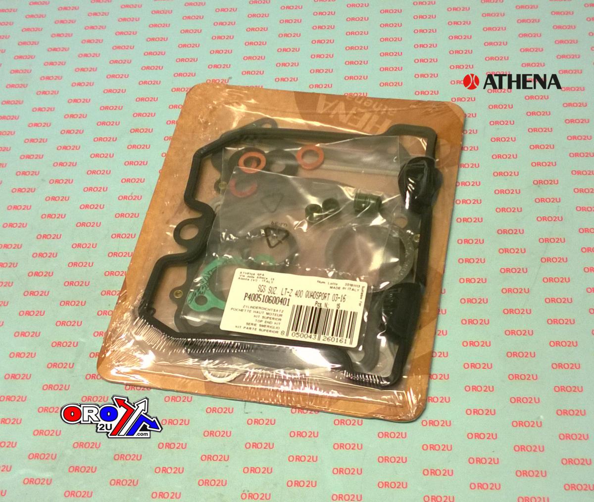 TOP END GASKET SET KAWASAKI KFX/KXF 400 03-10, ATHENA P400510600401 SUZUKI LT-Z 400 03-16
