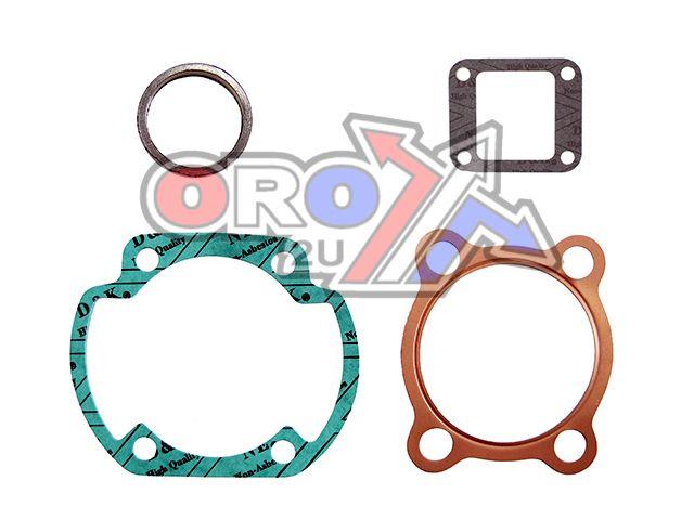 TOP END GASKET SET 76-79 YAMAHA DT 175 ORO 52-0084.DR AIR COOLED 4 STUD MX-09199