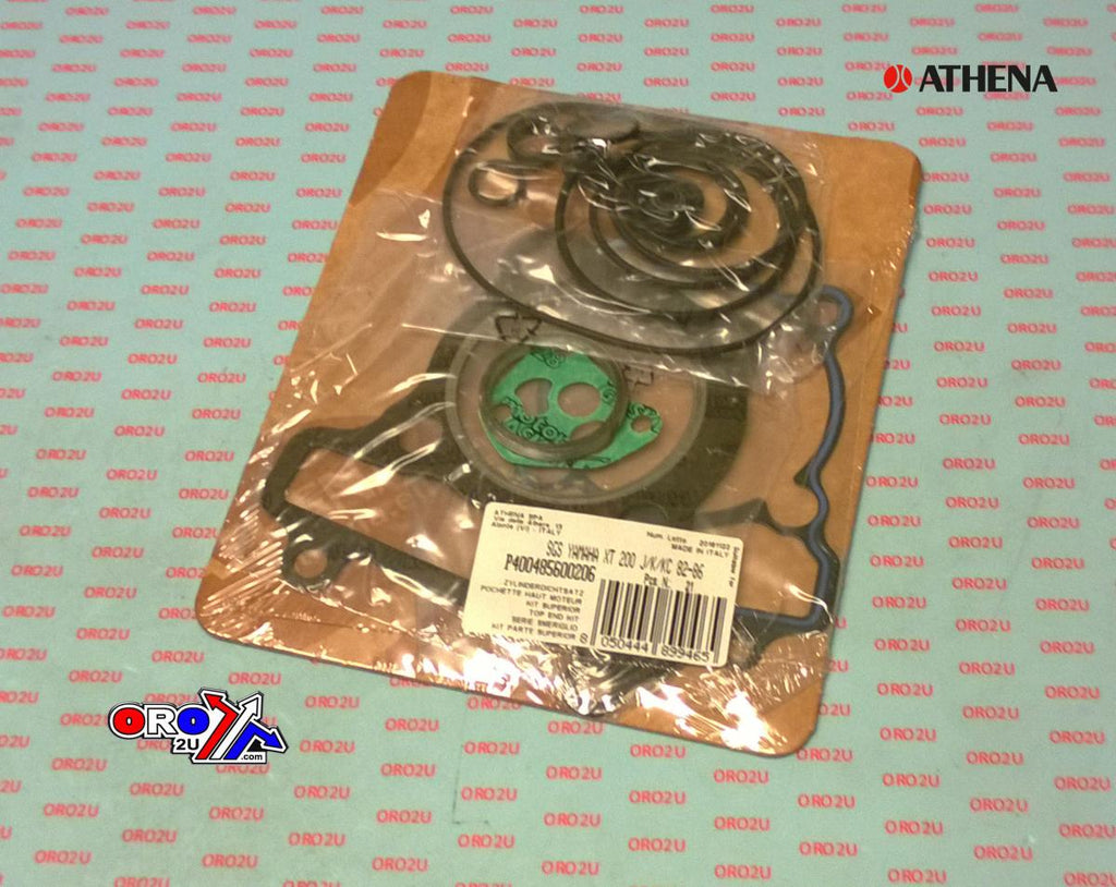 TOP END GASKET SET BW/XT/YFM/YTM 200/225 82-86, ATHENA P400485600206 YAMAHA