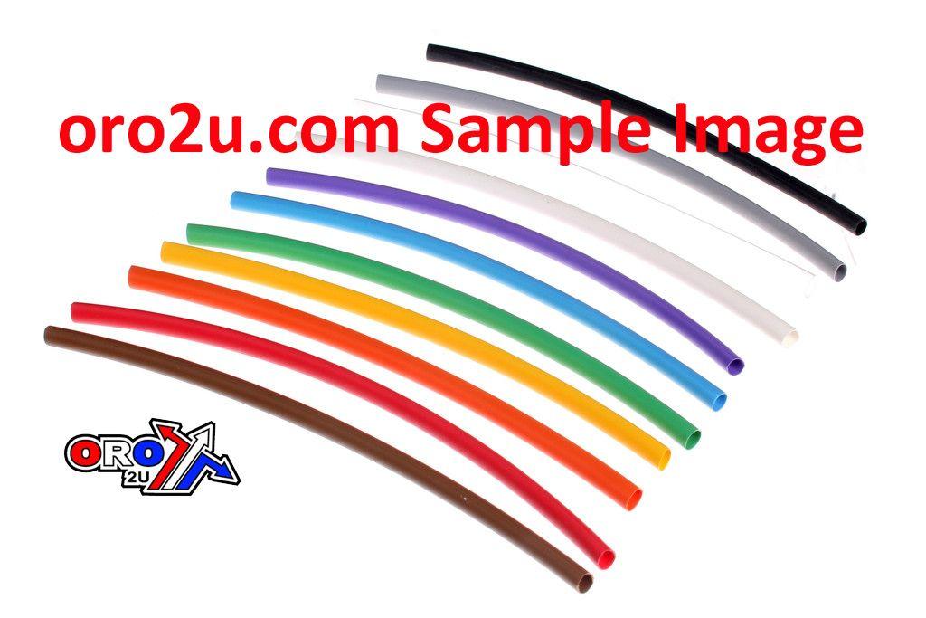 HEAT SHRINK TUBING 10mm x 1MTR, WHITE