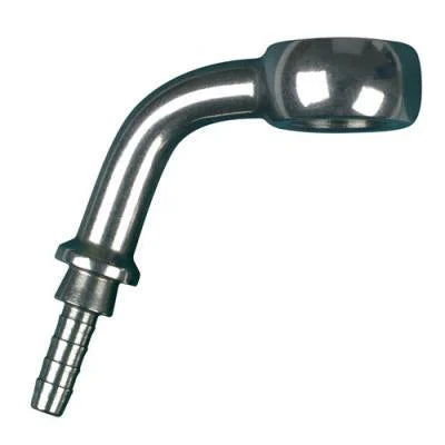 BANJO 70* EXTENDED PLATED, SWAGE CRIMP FITTING 600 Series -3, GOODRIDGE S5070-03Z1 S5070-03Z1
