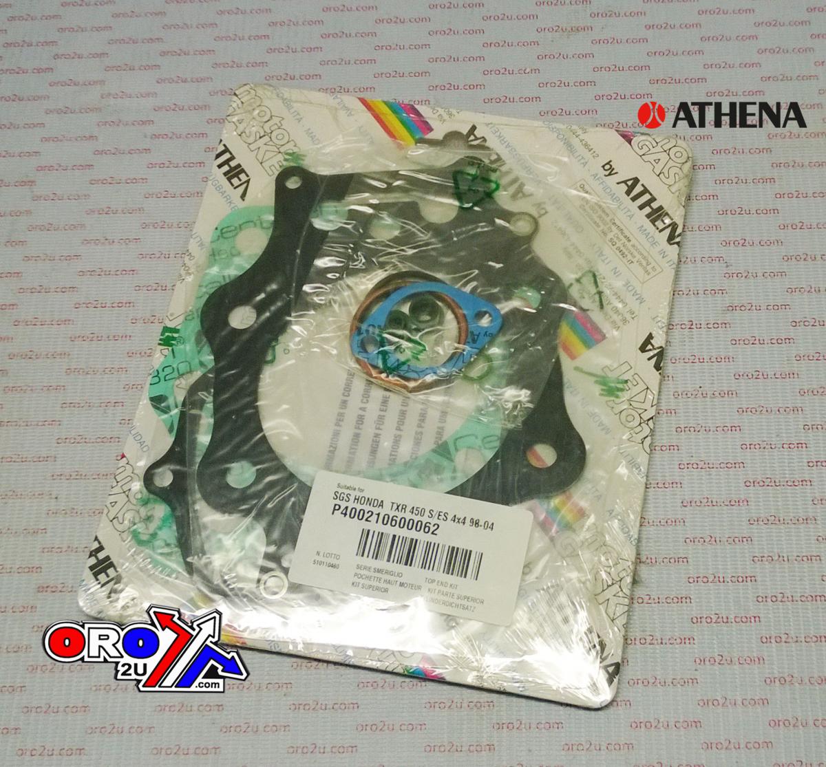 TOP END GASKET SET HONDA TRX 450 98-04, ATHENA P400210600062