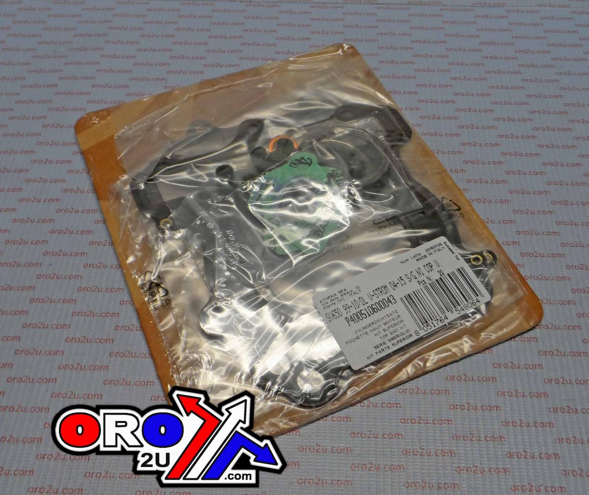 TOP END GASKET SET SUZUKI DL/SFV/SV 650 99-19, ATHENA P400510600043 V-STROM/GLADIUS